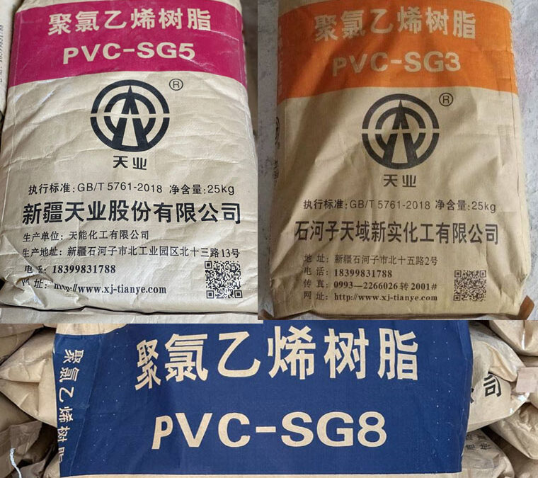 Pvc Reçine SG-3, SG-5 ve SG-8